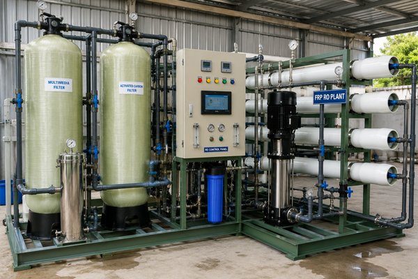 FRP RO Plant: A Reliable Solution for Industrial Water Purification