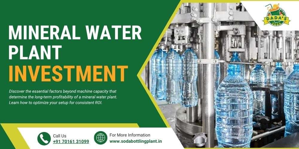 Mineral Water Plant Investment: A Long-Term Profitability Roadmap for Entrepreneurs